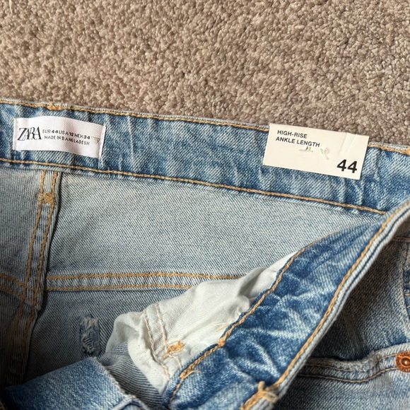 ZARA Stove Pipe Women’s Jeans NWT - Picture 4 of 11